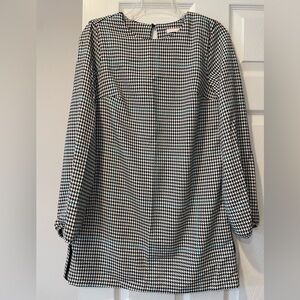 Stylish Houndstooth Coat